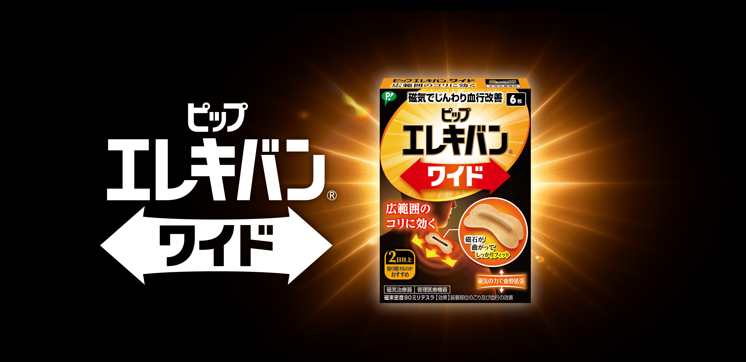 ピップエレキバンワイド